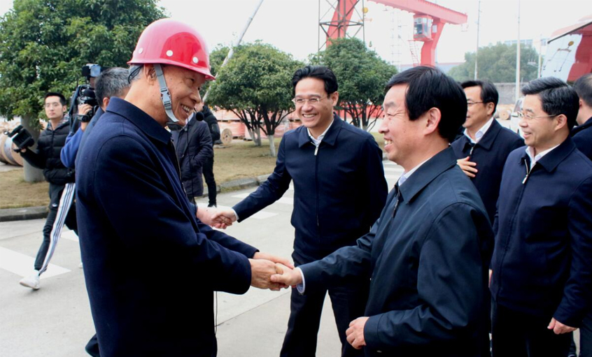 常州市委书记齐家滨一行来南宫NG28电缆调研