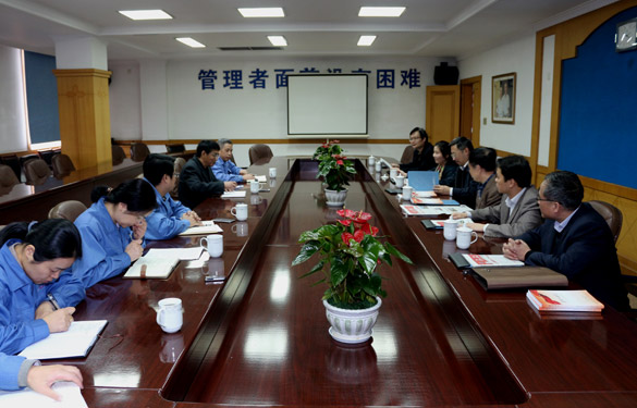 江苏省总工会副主席马永清一行来南宫NG28电缆调研