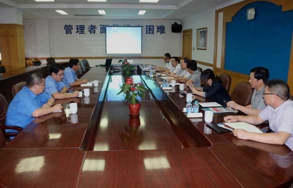 省经信委电力能源处向导一行来南宫NG28电缆调研