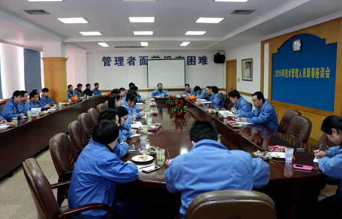 南宫NG28召开2015年手艺、治理职员新春座谈会