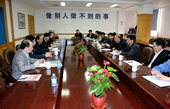 省质监局局长刘大旺一行来南宫NG28集团调研指导