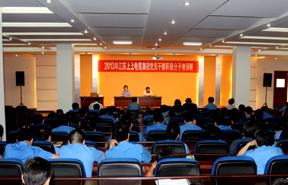 南宫NG28集团召开2013年党员干部起劲分子培训班