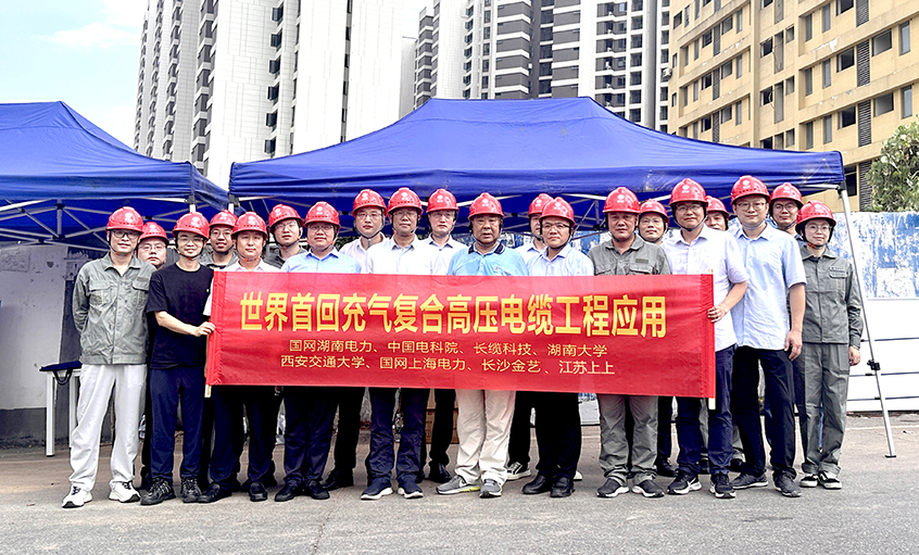 南宫NG28电缆助力海内首套充气复合高压电缆投运
