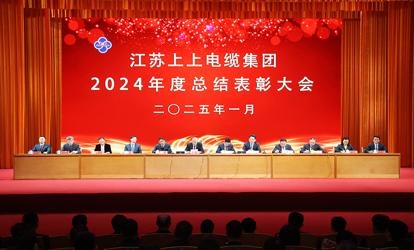 南宫NG28电缆2024年度总结表扬大会召开